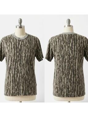 Vintage 90s Single-Stitch Realtree Reverse Weave Camo Large